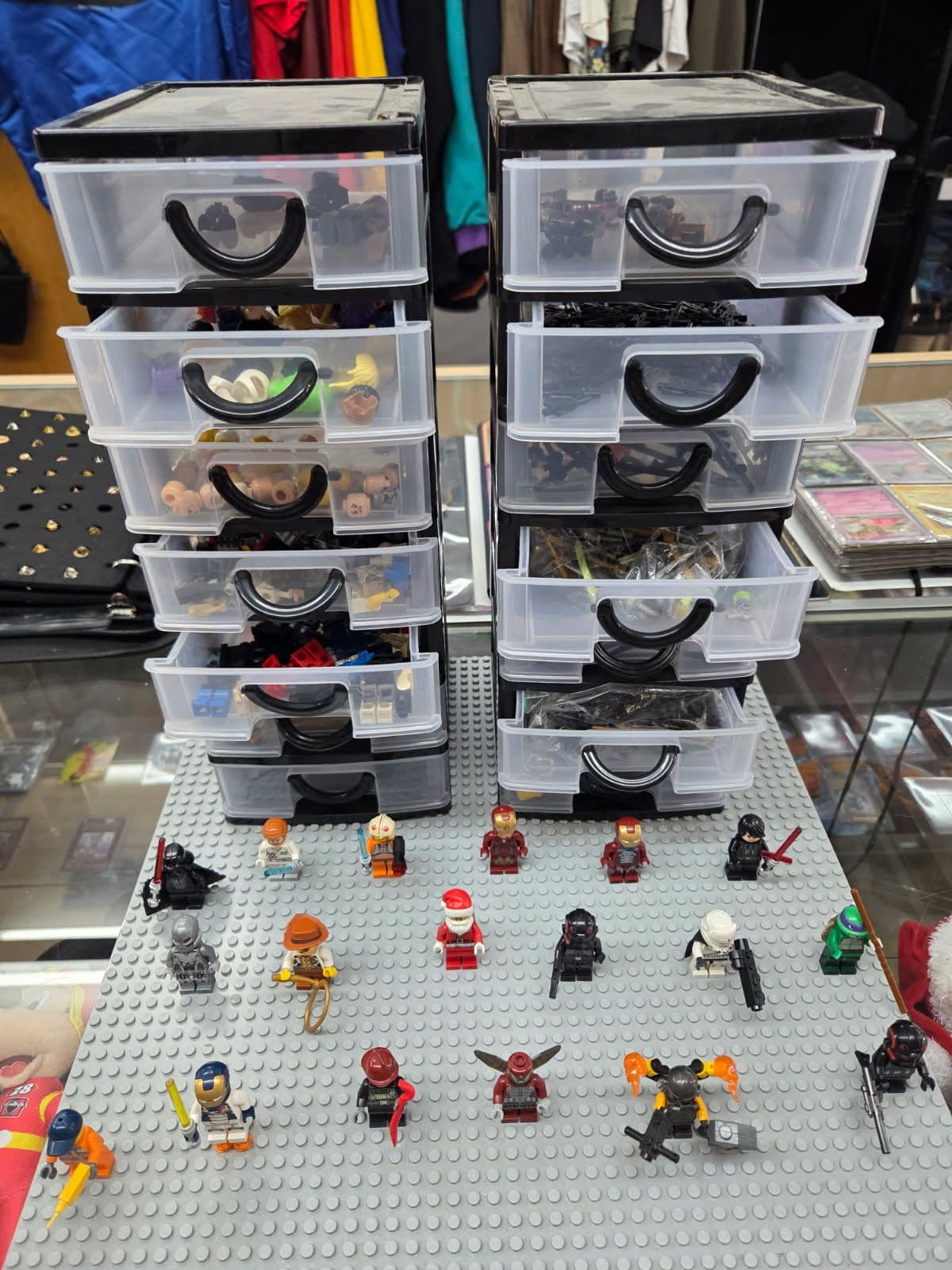 Project Get Creative at Diaz Antiques & More with Our Unique Lego Minifigure Display image